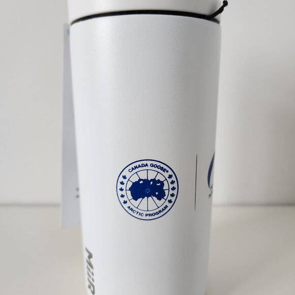 NWT MIIR Collaboration CANADA GOOSE Double Wall Vacuum Tumbler Bottle 12oz RARE! - Picture 4 of 12